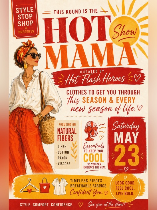The Unbranded Brand Dresses & Skirts - Hot Mama! Style Stop Shop Monthly Train Show Flyer!